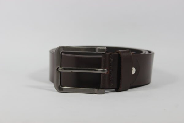 men smooth leather belt - Image 3