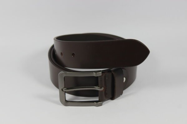 men smooth leather belt - Image 4