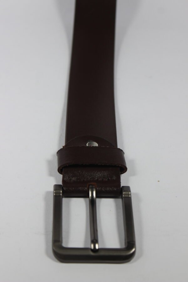 men smooth leather belt - Image 5